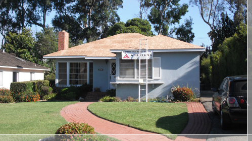 Removal of woodshake roofing - Palos Verdes Estates